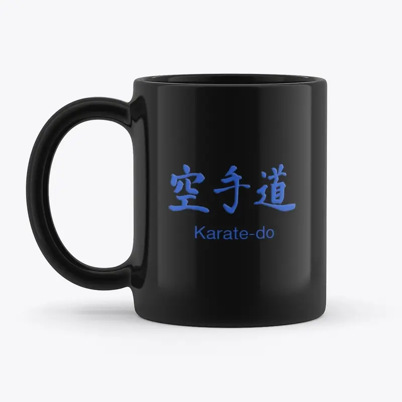 Black Glossy Karate-Do Mug