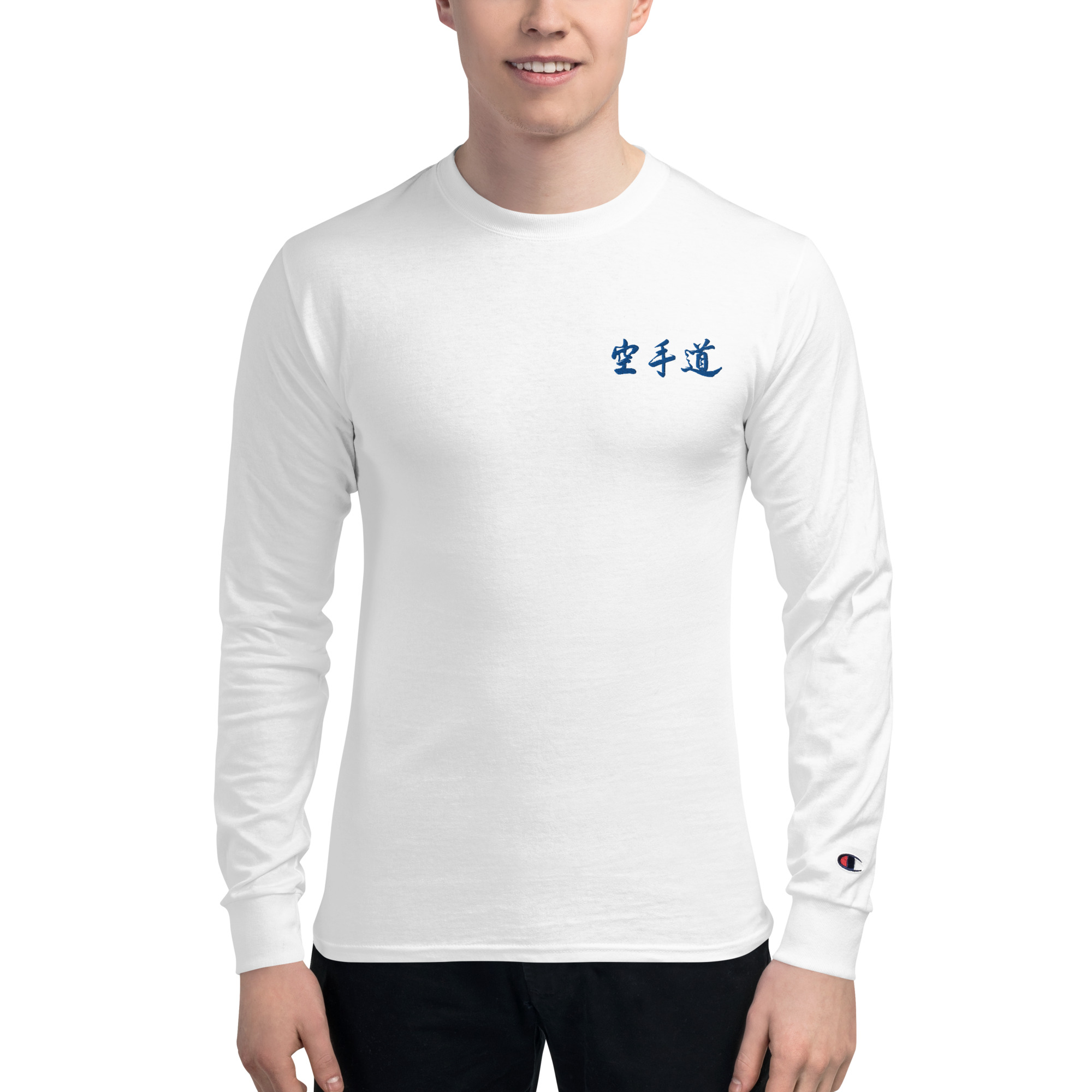 Men's Champion Karatedo Calligraphy Long Sleeve Shirt