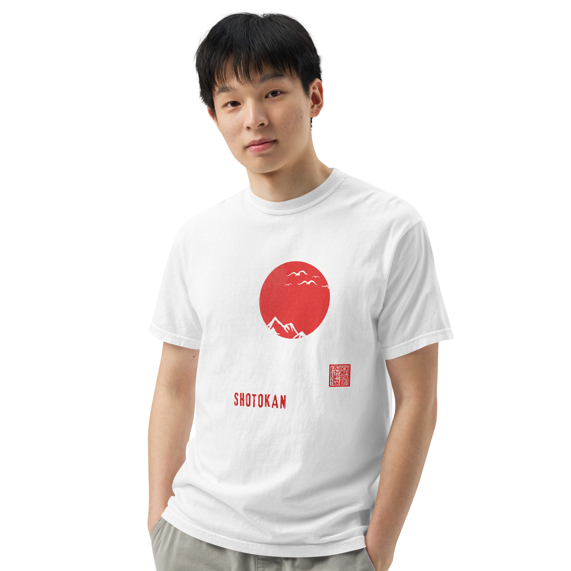 Karatedo 'Follow The Way' heavyweight t-shirt - Image 9